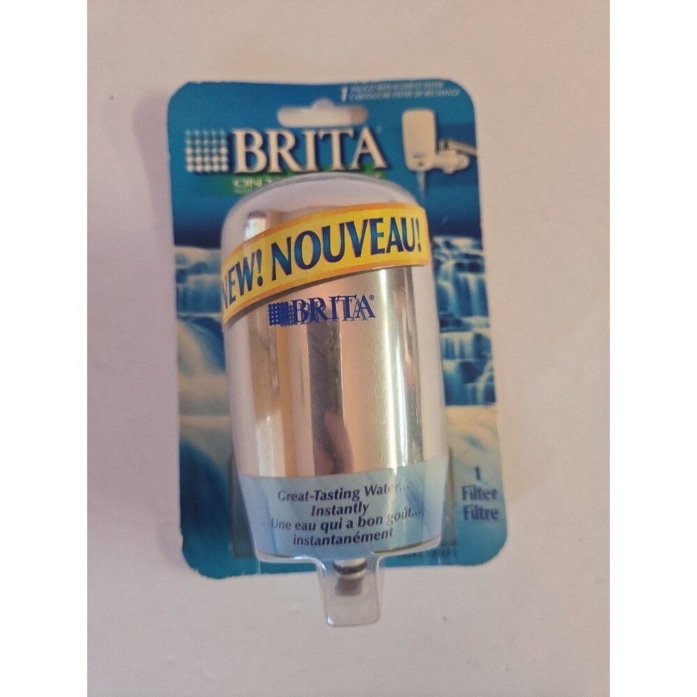 New BRITA FF-100 OPFF-100 2-Stage Faucet Filter Replacement Chrome Sealed